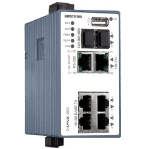 Switch de rede gerenciável - L208-F2G-S2 - Westermo - 6 portas / de nível 3 / para trilho DIN