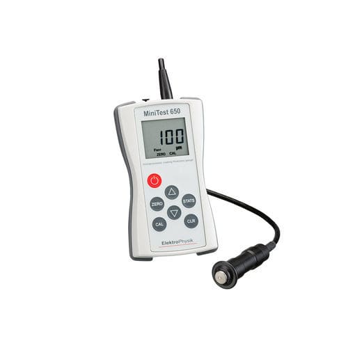 Medidor de espessura de revestimento - MiniTest 650 series - ElektroPhysik Dr. Steingroever GmbH & Co. KG - portátil / de mão / por correntes de Focault