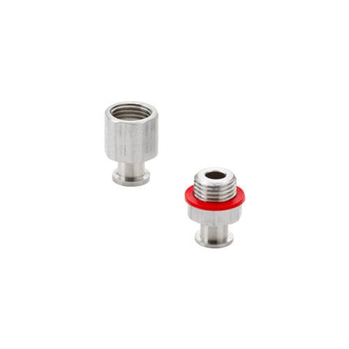 Niple em aço - AV series - GIMATIC - com rosca / hexagonal
