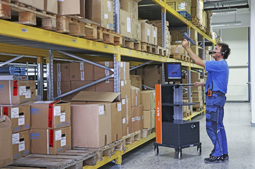 Estação de trabalho para equipamento informático - MAX Mobile  - ACD Elektronik GmbH - ergonômica / modular / móvel