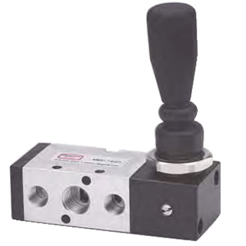 Válvula direcional pneumática com alavanca - MMV-L3QD - Clippard - spool / 3/2 vias / de 4 vias