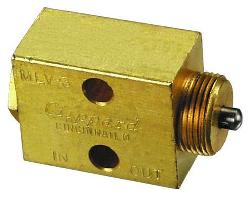 Válvula de alívio de pressão em latão - MLV-3 - Clippard