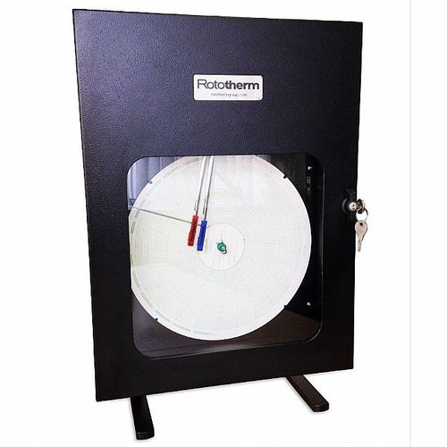 Registrador com papel - Clearscan - British Rototherm Co. Ltd - de temperatura / de pressão / de fluxo