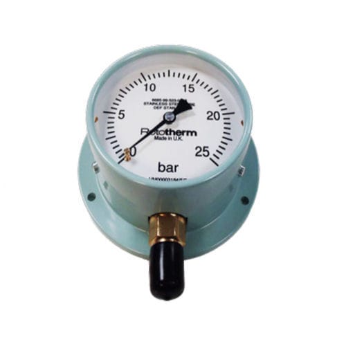 Manômetro com mostrador analógico - SPGA series - British Rototherm Co. Ltd - com rosca / NPT 1/4 / NPT 1/2