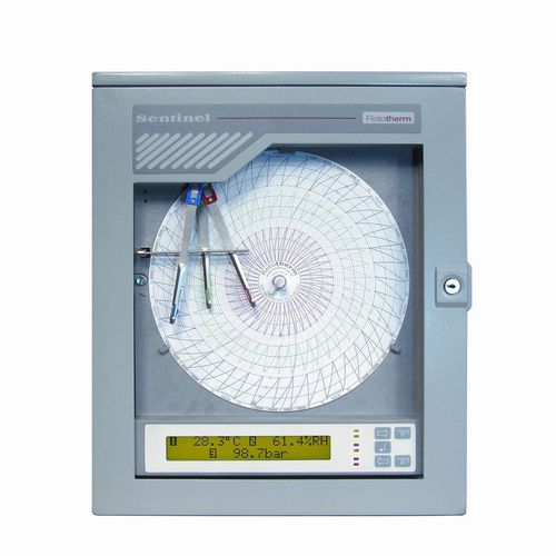 Registrador com papel - Sentinel - British Rototherm Co. Ltd - de temperatura / de pressão / de umidade