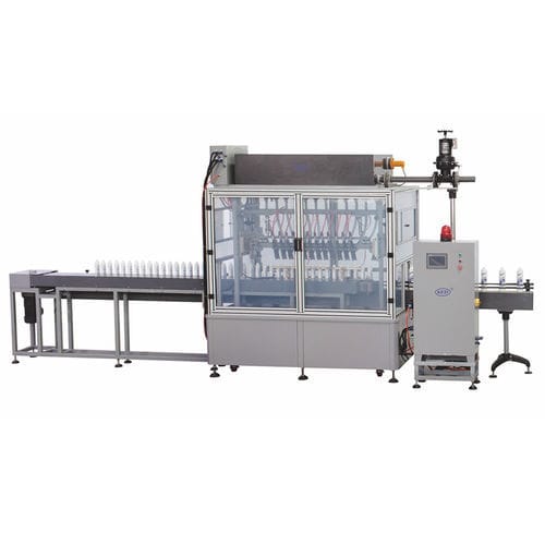Envasadora automática - DZG/F - Shanghai Ke Si Packing Machinery Co.,Ltd. - de garrafas / de líquidos / para produtos corrosivos