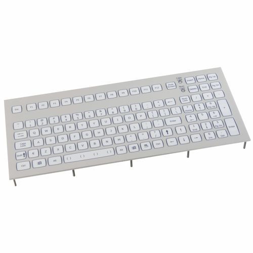 Teclado embutido - KST102 series - NSI - com teclas mecânicas / 102 teclas / industrial