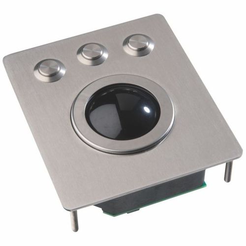 Trackball mecânico - TBS50F2 - NSI - embutido / 2 inch (50 mm) / em aço inoxidável