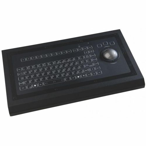 Teclado de mesa - KSML92 series - NSI - com teclas mecânicas / 92 teclas / com trackball