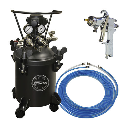 Tanque para tinta - 7540A-CK - Pro-Tek - metálico / de pressão / vertical