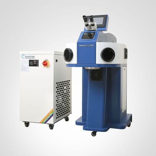 Máquina estacionária de solda a laser - PE-W200 - Perfect Laser Co., Ltd. (China) - automática / com rodízios / para joalheria