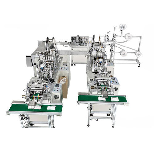 Linha de produção para máscaras cirúrgicas - PE-M3 - Perfect Laser Co., Ltd. (China) - automática / contínua / de alta velocidade