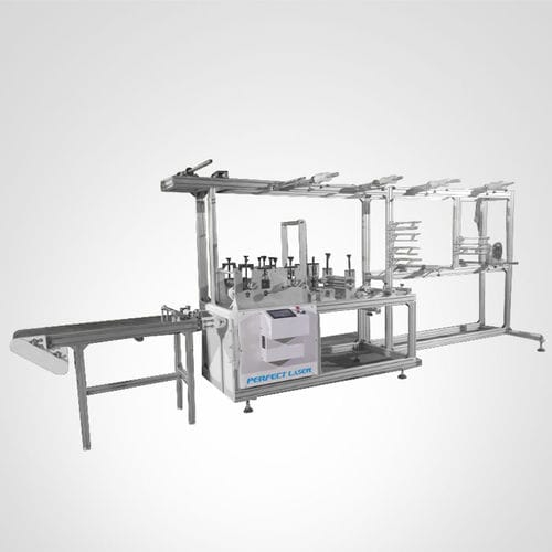 Linha de produção para máscaras - PE-K3 - Perfect Laser Co., Ltd. (China) - para máscaras cirúrgicas / automática / contínua