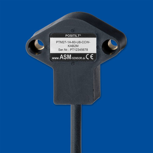 Sensor de inclinação de 2 eixos - positilt® PTM27 - ASM Automation Sensorik Messtechnik GmbH - de 1 eixo / analógico / CAN