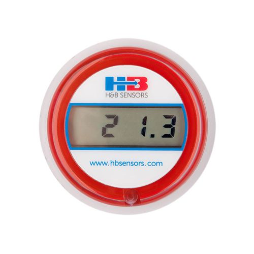 Indicador de temperatura - HBS16000/TC - H&b Sensors - digital / para montagem em painel