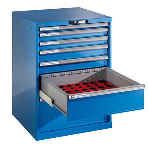 Armário para ferramentas - LI/14.4 series - ARMECO - de piso / com 7 gavetas / com 8 gavetas