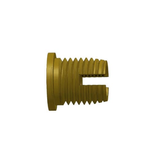 Inserto com rosca - MGT-M..-BU(KK)DS-"L "MS/ST/ES - HA-CO GmbH - autorrosqueante / metálico / quadrado