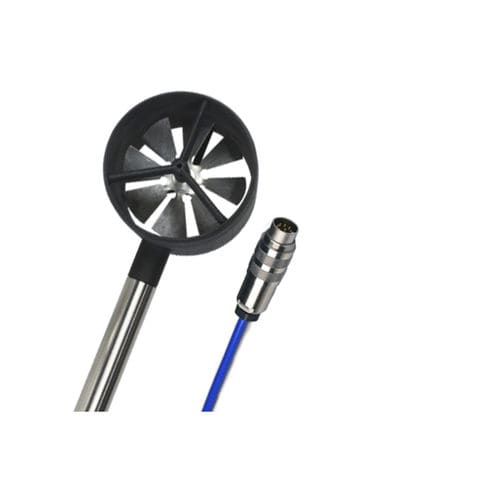 Sensor de fluxo de hélice - TS 90/80 Macro ZG1  - Höntzsch GmbH & Co KG - volumétrico / de ar