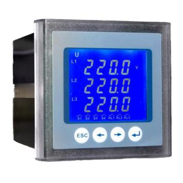 Medidor de potência contador de energia - PMC72 Series - Kingsine Electric Automation Co., Ltd. - multímetro / frequencímetro / embutido