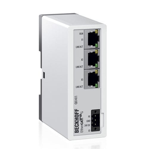 Hub de portas Ethernet - CU1411  - Beckhoff Automation