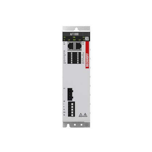 Inversor de frequência monofásico - AF1103-1 series - Beckhoff Automation - integrado / de embutir / para motor assíncrono