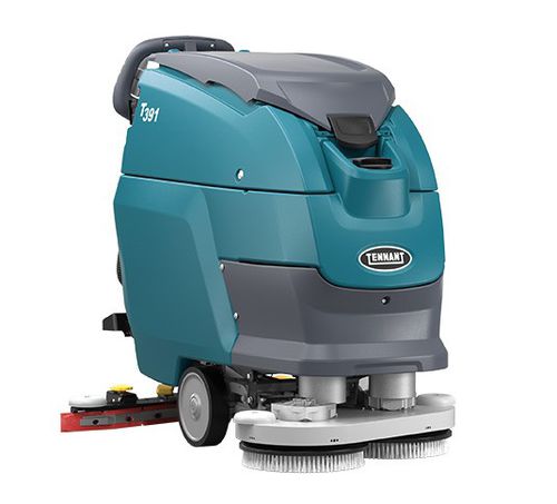 Lavadora automática de piso para operador a pé - T391 - Tennant - a bateria