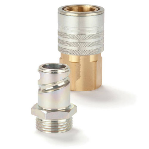 Conexão pneumática - 2100 series - Parker Quick Coupling Division - rápida / em latão / em aço