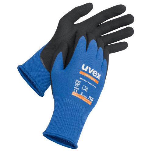 Luva de trabalho - ATHLETHIC LITE - UVEX - industrial / de proteção mecânica / em poliamida