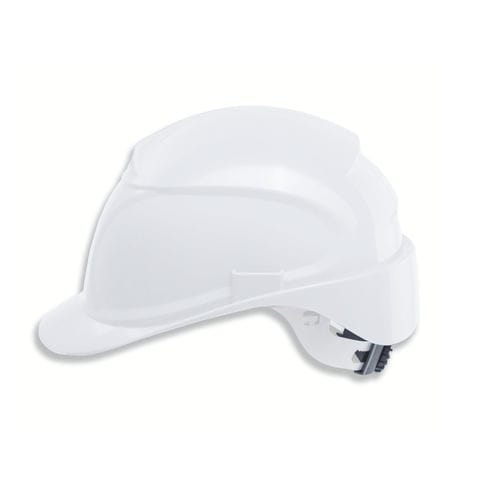Capacete de obras - B-S-WR  - UVEX - EN 397 / em polietileno / branco