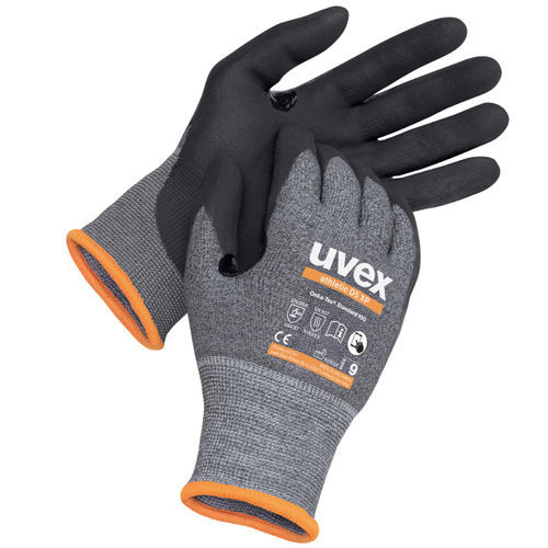 Luva de trabalho - ATHLETIC D5 XP - UVEX - industrial / de proteção mecânica / em poliamida