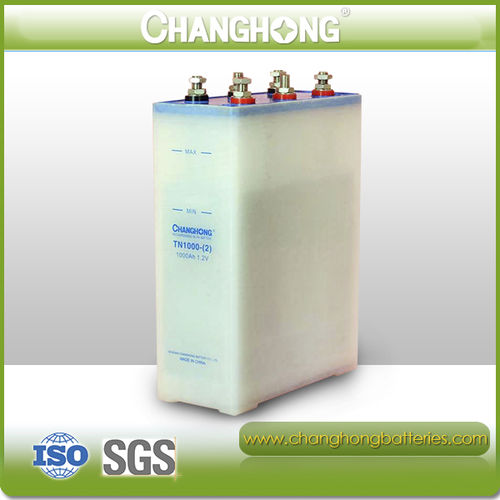 Bateria Ni-Fe - NF - S - SICHUAN CHANGHONG BATTERY CO., LTD. - monobloco / 12 V / industrial