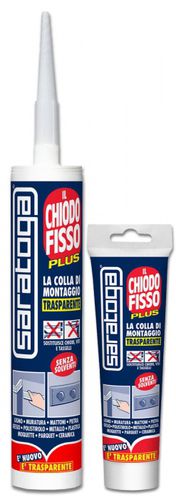 Cola para madeira - Il Chiodo Fisso Plus - Saratoga Int Sforza - para metais / para espuma / para plástico