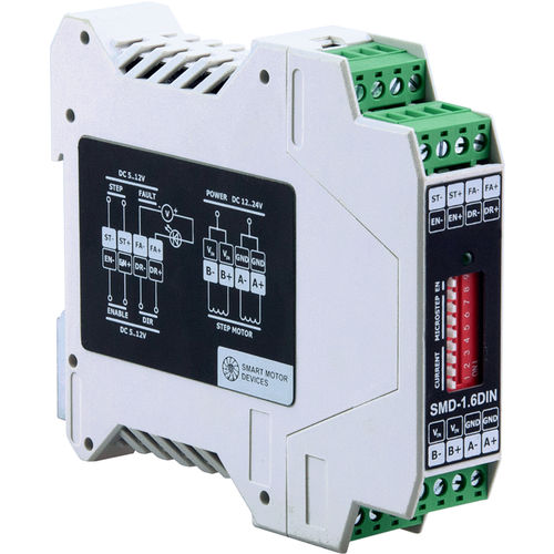 Controle de motor de passo - SMD-1.6DIN - Smart Motor Devices - DC