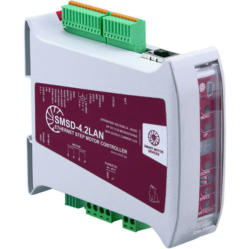Controlador de motor programável - SMSD-4.2LAN - Smart Motor Devices - de micropasso / de passo de 2 fases / CC