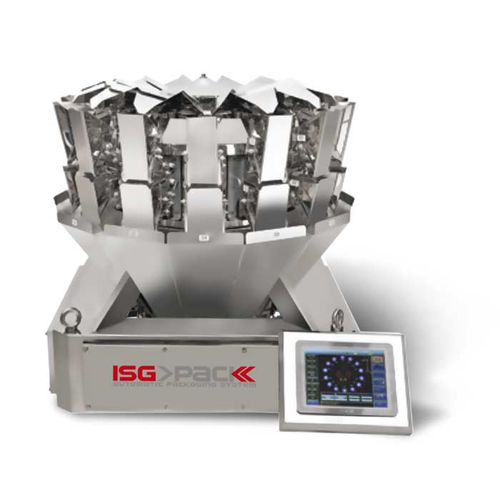 Máquina de pesagem cabeçote múltiplo - Pesatrice multitesta MW 14 - ISG Pack - para a indústria alimentícia / para granulados / para granel