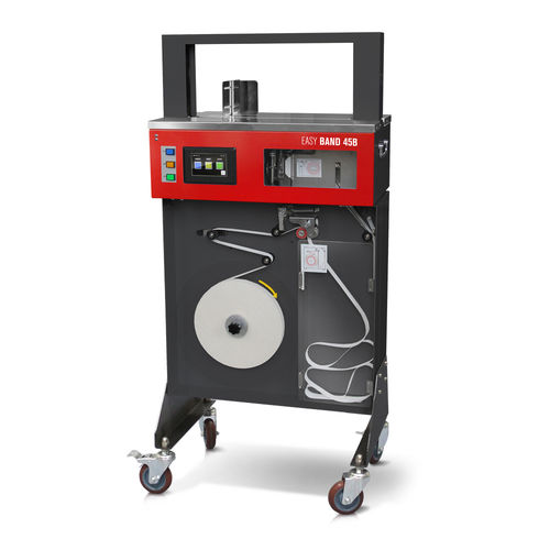 Máquina cintadora automática - Easy Band 45B - ISG Pack - com touch screen / com cintas OPP / para impressão
