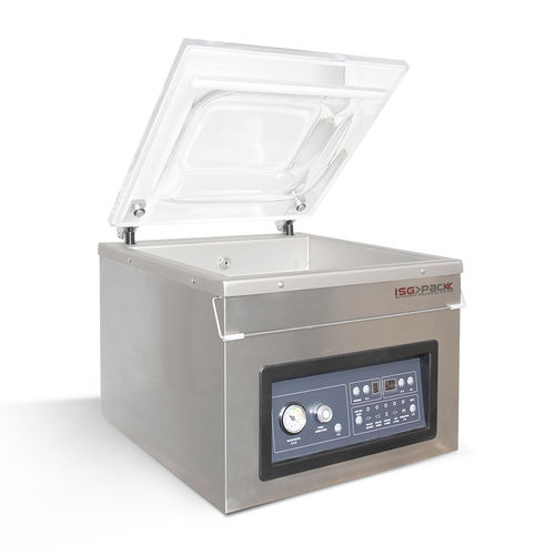 Máquina embaladora semiautomática - Eco Vac 420S TB - ISG Pack - a vácuo / de campânula / de mesa