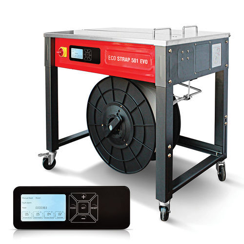 Máquina de arquear semiautomática - Eco Strap 501 EVO - ISG Pack - para fitas em polipropileno / 220 V monofásica / para a indústria de embalagem