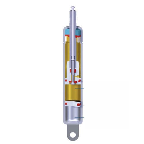 Mola a gás para equipamento médico - BLOC-O-LIFT - STABILUS - compacta / de força ajustável / com bloqueio rígido