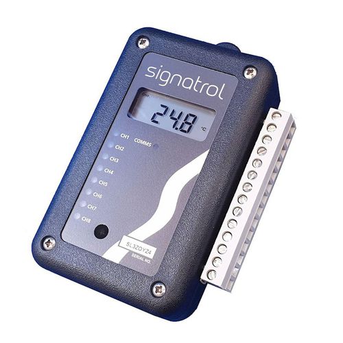Registrador de dados universal - SL7104 - Signatrol Ltd - USB / com display LCD / com bateria