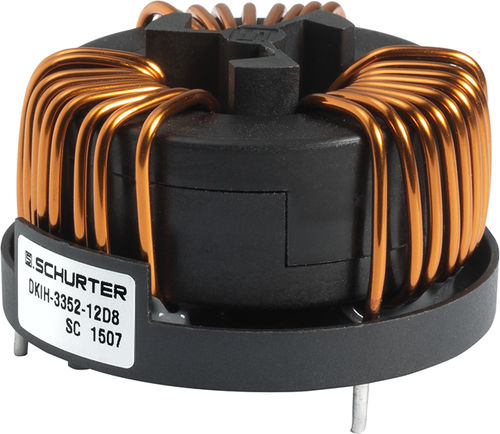 Bobina de bloqueio trifásica - DKIH-3 series - SCHURTER - de alta corrente / de corrente compensada
