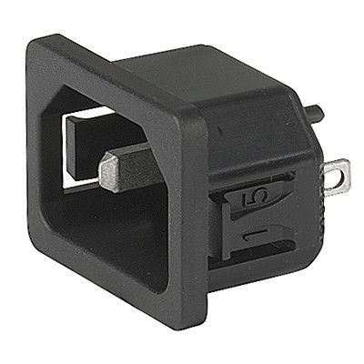 Tomada de instalação em quadro - 6102-5 - SCHURTER - IP54 / IP30 / 2 polos