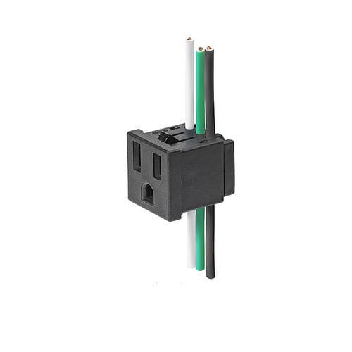 Conector de alimentação elétrica - NR010 - SCHURTER - PCB / retangular / de encaixe rápido