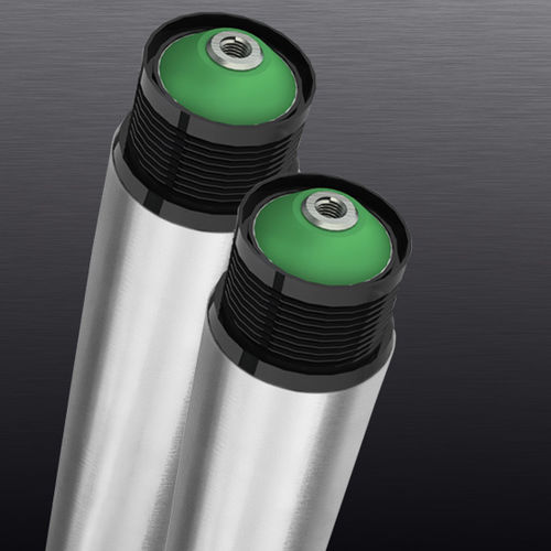 Rolo de transportador com transmissão por correia - Beta3 1PV (POLY-V) - roll-ven spa - em PVC / em termoplástico / em aço