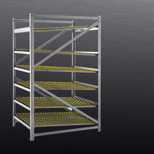 Estante de acondicionamento - TYPE 28 series - roll-ven spa - em aço galvanizado / de rolos