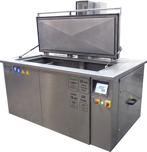 Máquina de limpeza ultrassônica - ACM-500N - UltraTecno - por imersão / automática / para o setor automotivo