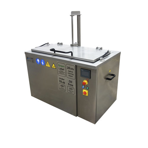 Máquina de limpeza ultrassônica - ACM-100E - UltraTecno - automática / em aço inoxidável / com abertura superior