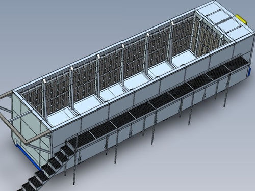 Máquina de limpeza ultrassônica - CCM series - UltraTecno - industrial / para peças grandes / em aço inoxidável
