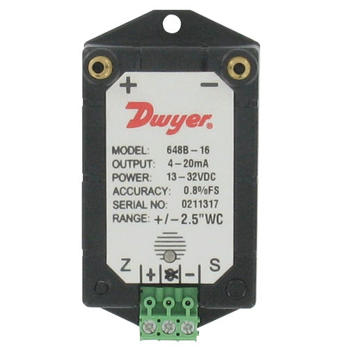 Transmissor de pressão diferencial - 648 series - DWYER - de membrana / térmico / 4–20 mA