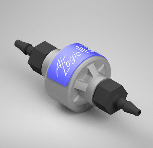 Regulador de vazão volumétrico - F2804404 series - AIR Logic - de pressão diferencial / pneumático / para líquidos